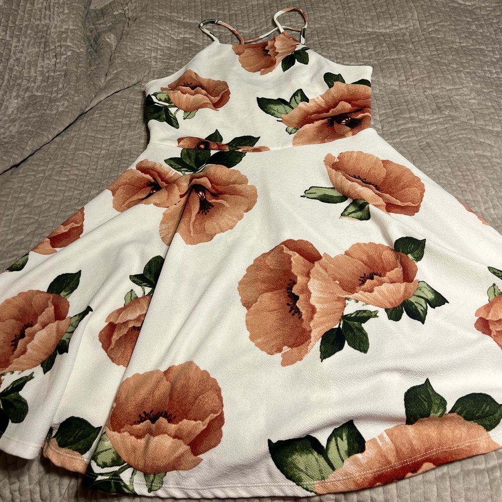 Francesca’s Floral Dress